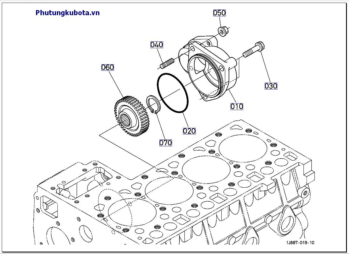 Giá kẹp bơm thủy lực